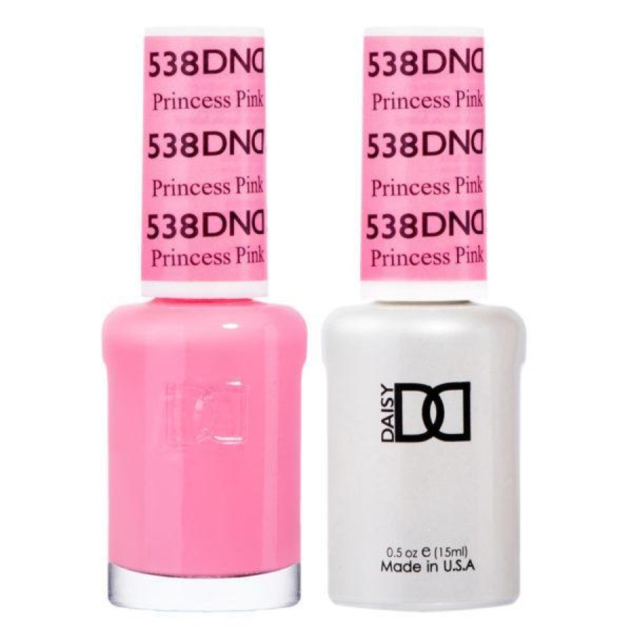 Dnd DND DC Dnd Gel & Lacquer Princess Pink 538 • Manicutools